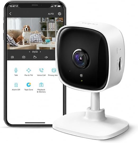 TP-Link Tapo - Cámara de seguridad interior de 1080P
