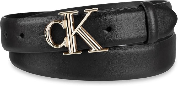 Calvin Klein CK Jeans - Cinturón para mujer (Negro)