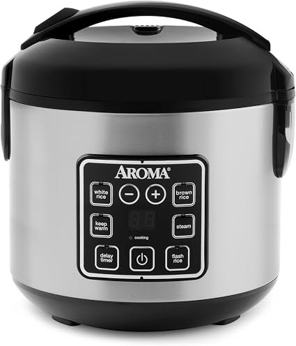 Olla arrocera y olla a vapor Aroma