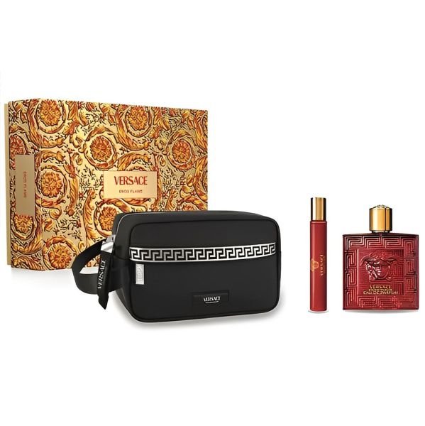 Versace Eros Flame set de regalo de 3 piezas