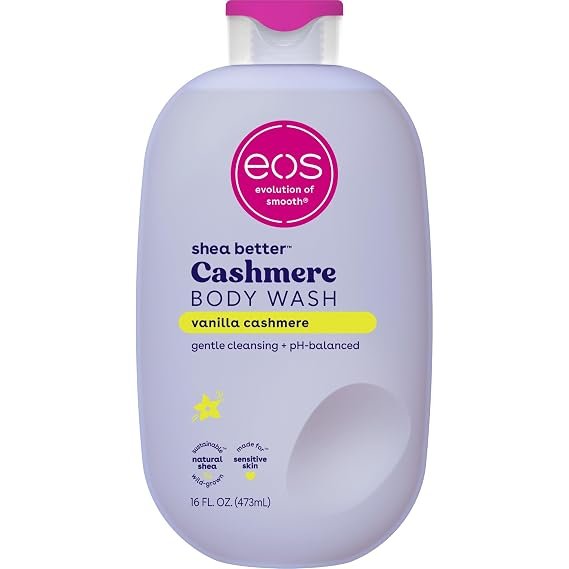 EOS Body Wash Vainilla Cachemira (Gel de ducha) 16Onza