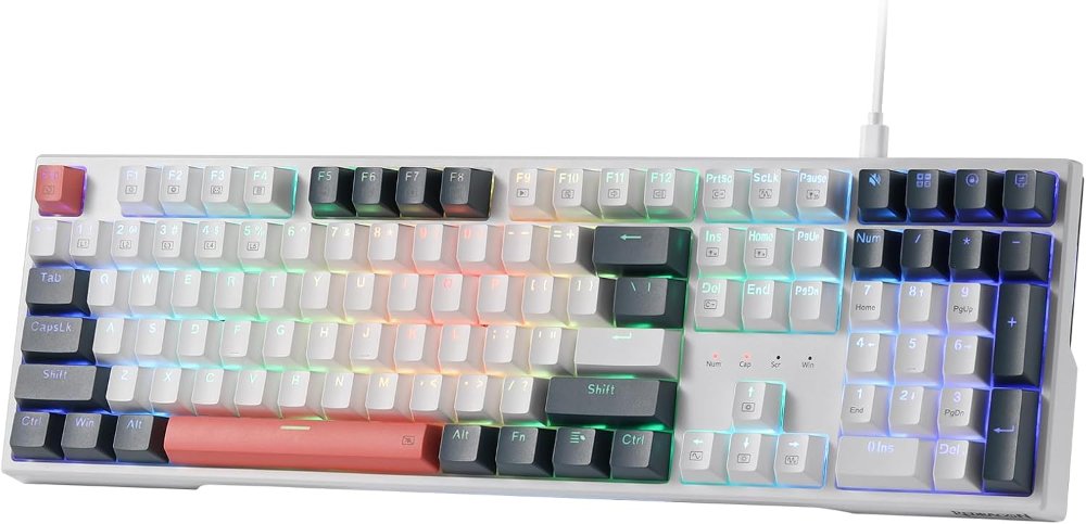 Redragon Teclado para juegos K668 RGB