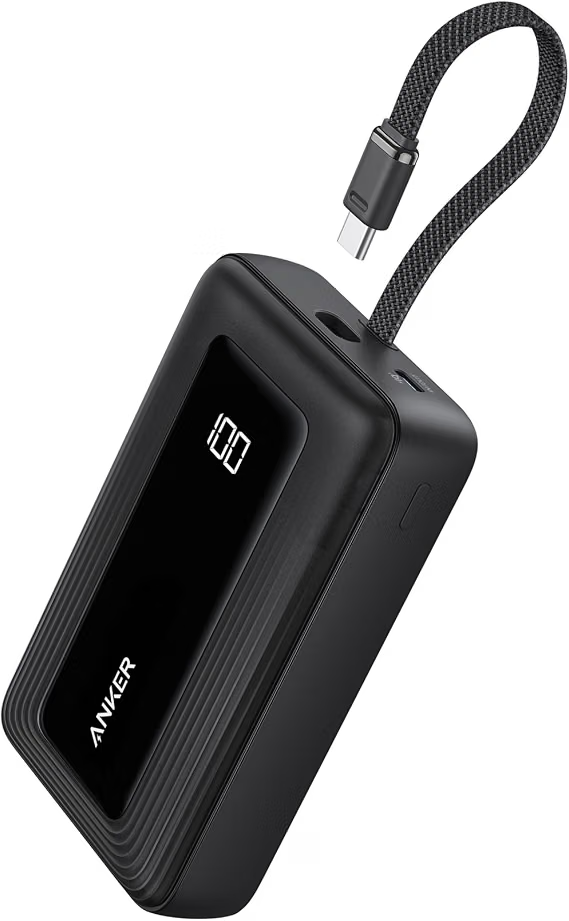 Anker Zolo Power Bank, cargador portátil de 20,000 mAh 30 W con USB-C