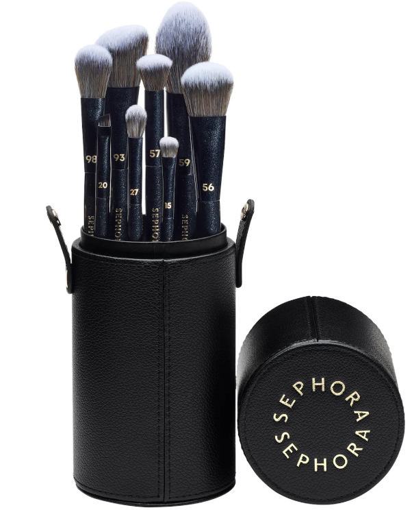 8-Piece Pro Face and Eye Brush Set sephora colletion