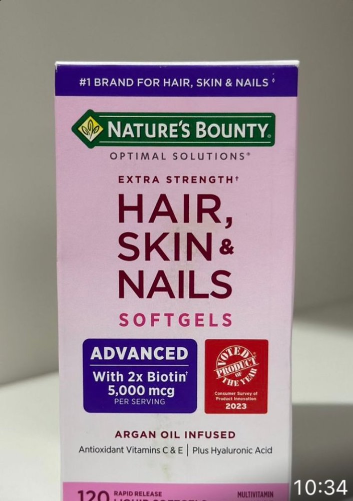 Nature's Bounty Hair Skin and Nails Softgels
