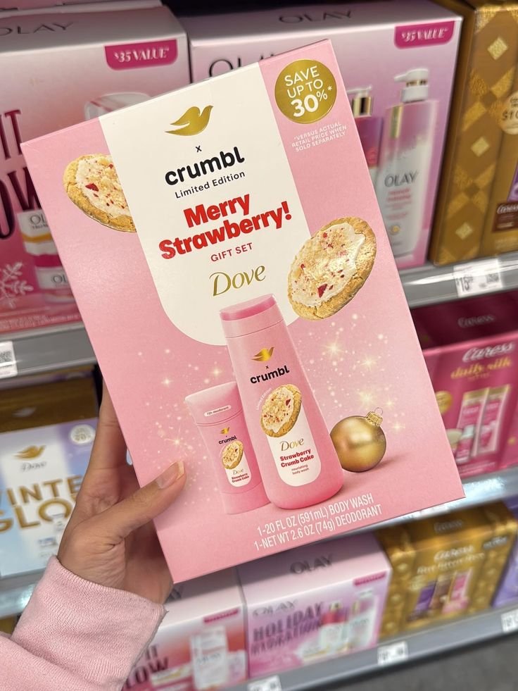 Dove x Crumbl Merry Strawberry