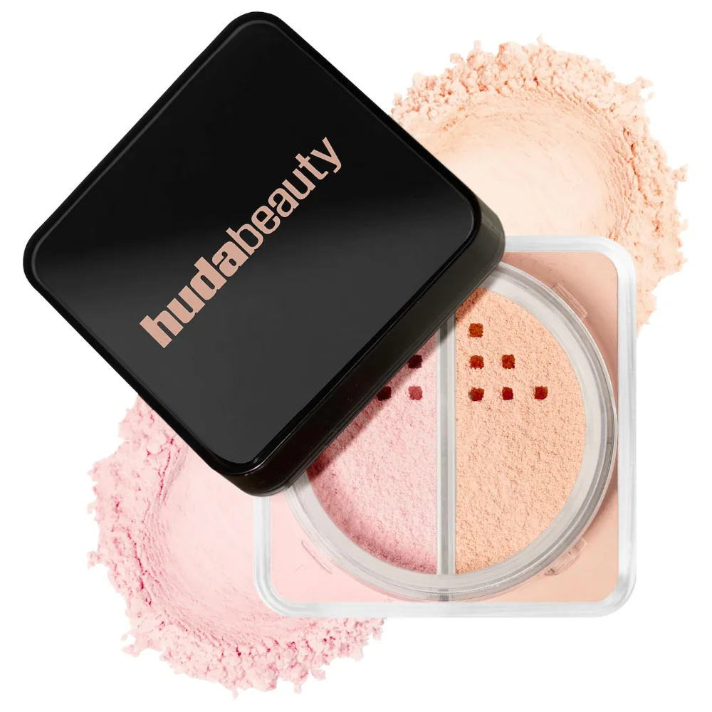 DUO cherry peach Polvo Huda Beauty