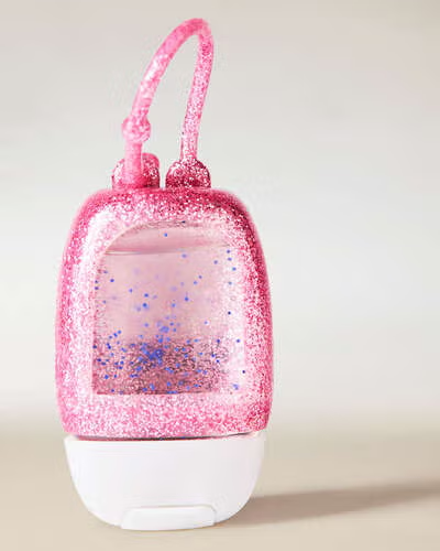 PORTA ANTIBACTERIAL PINK GLITTER