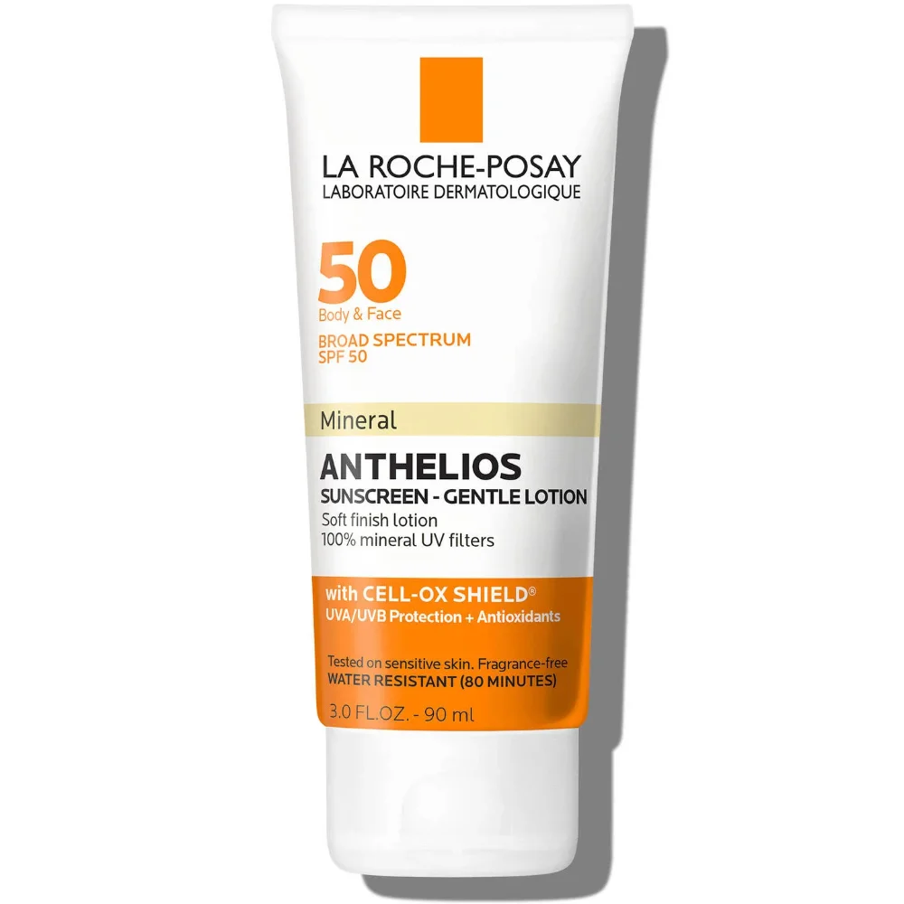Protector solar mineral en loción suave Anthelios SPF 50