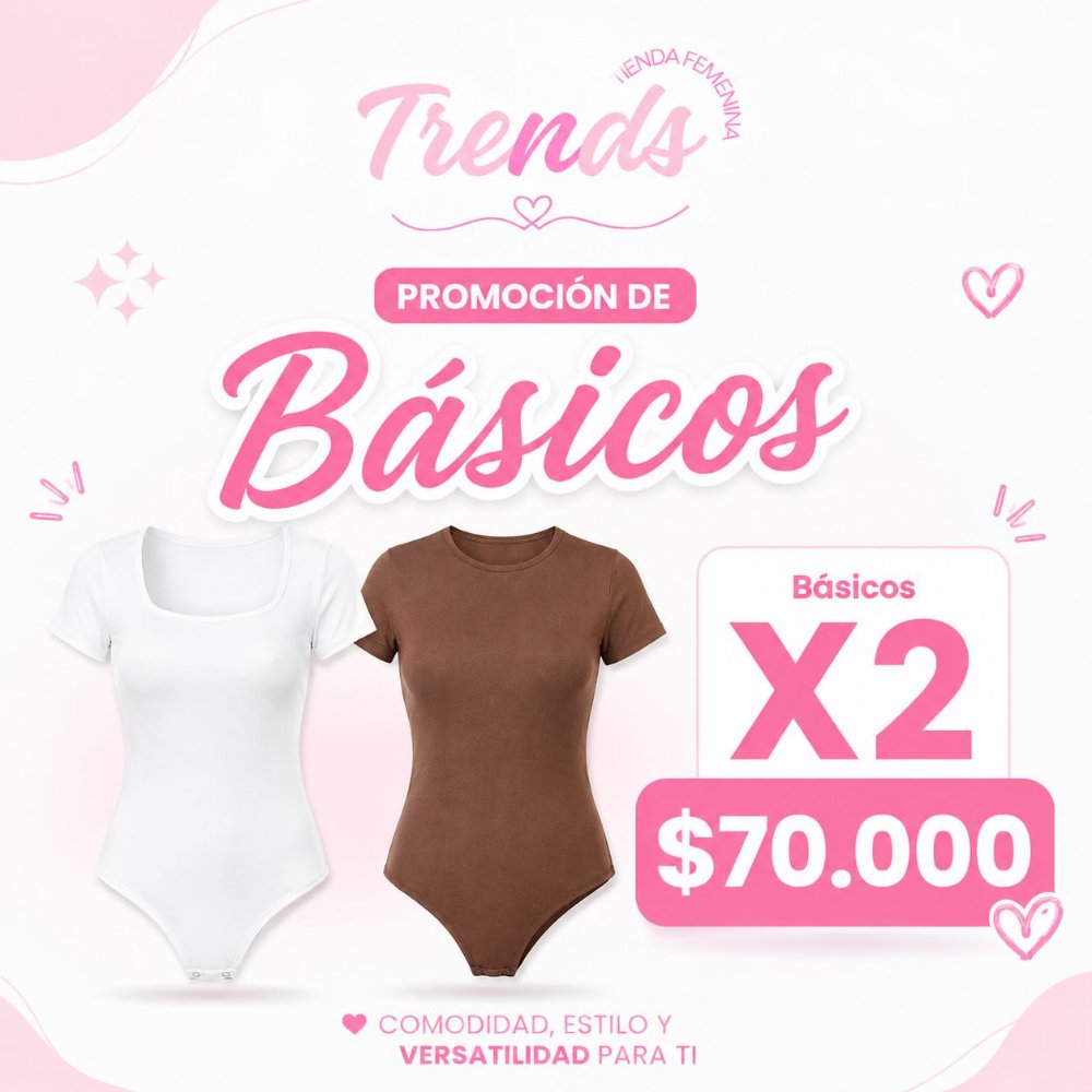 BASICOS PROMOCION X 2