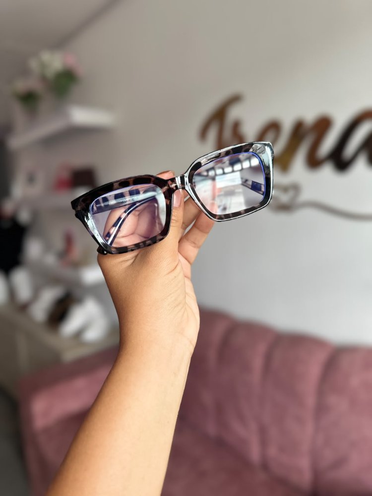 Gafas marco animal print