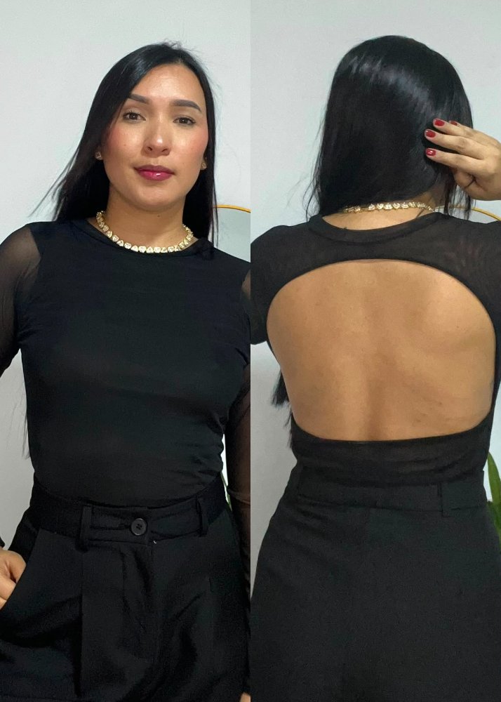 Body negro mallatex
