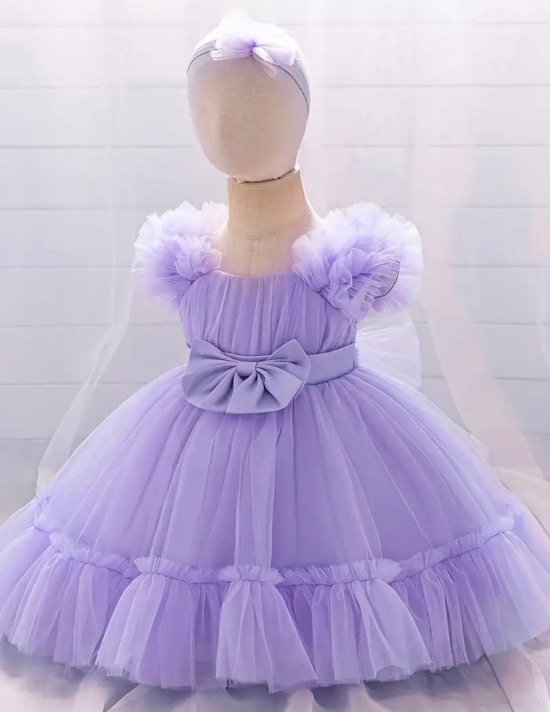 Vestido de princesa nube de lavanda