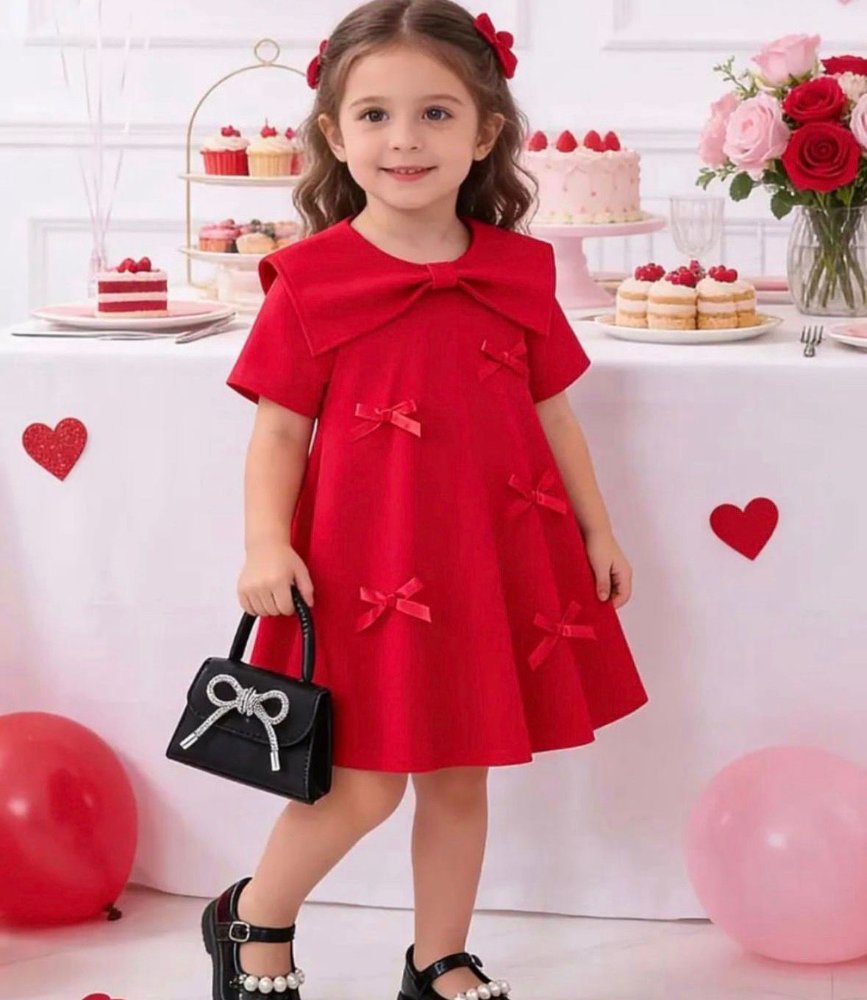Vestido de Fiesta Elegante para Niña Cuello Marinero