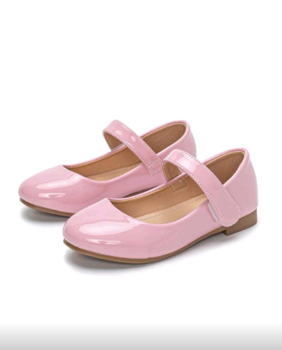 BALETAS CHAROL ROSA BARBY