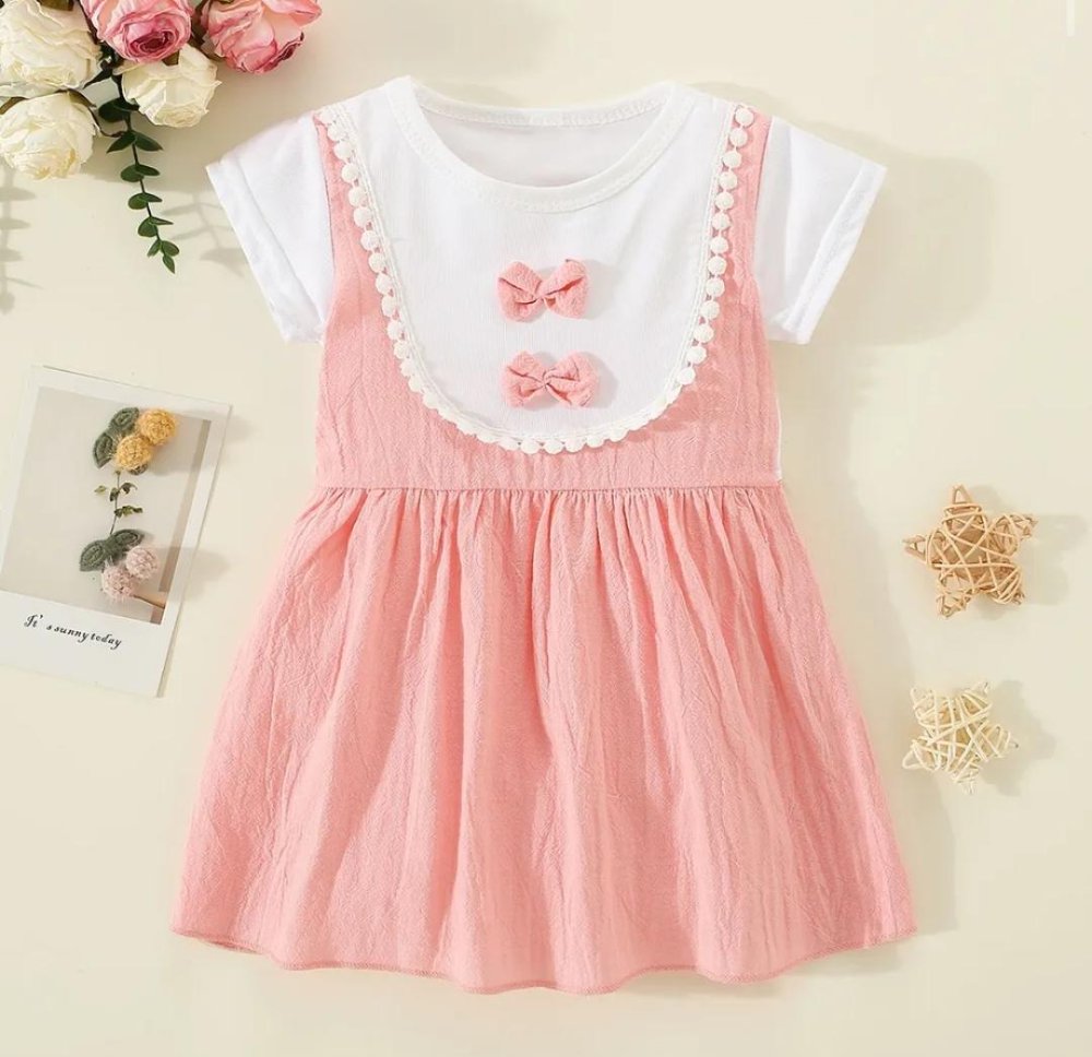 VESTIDO SALMON