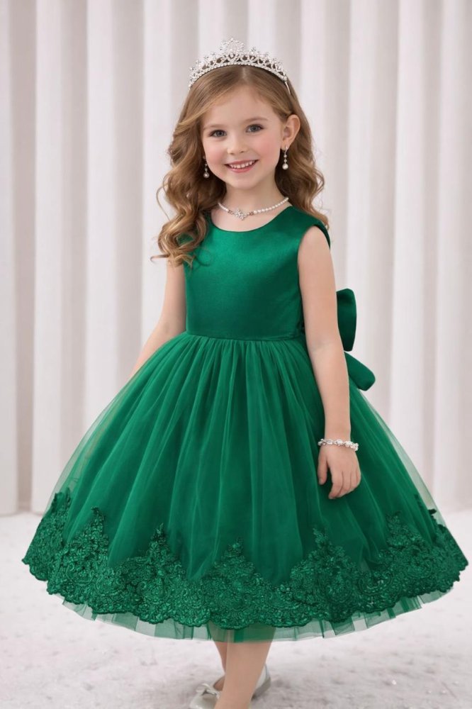 Vestido princesa esmeralda real