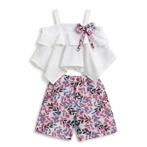 Conjunto Floral Breeze: Frescura y Encanto