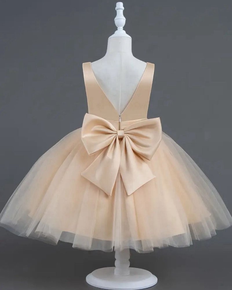 Vestido Princesa Champagne Elegance