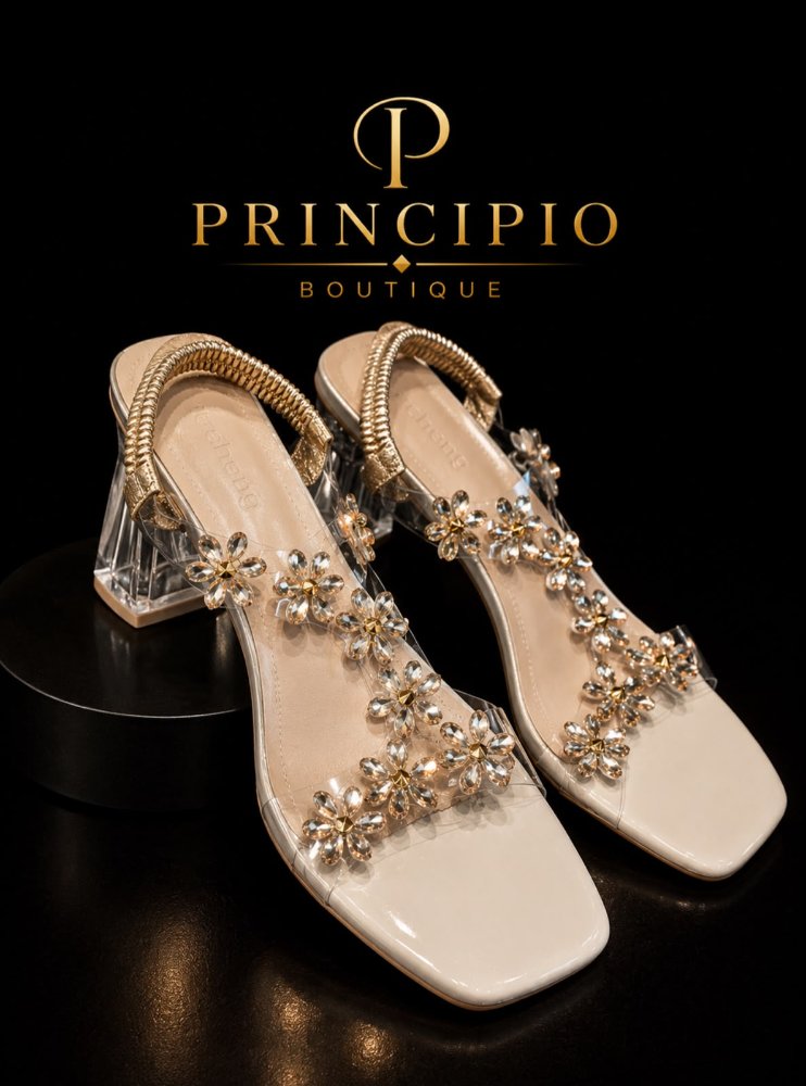 sandalias altas de Pedreira de cristal