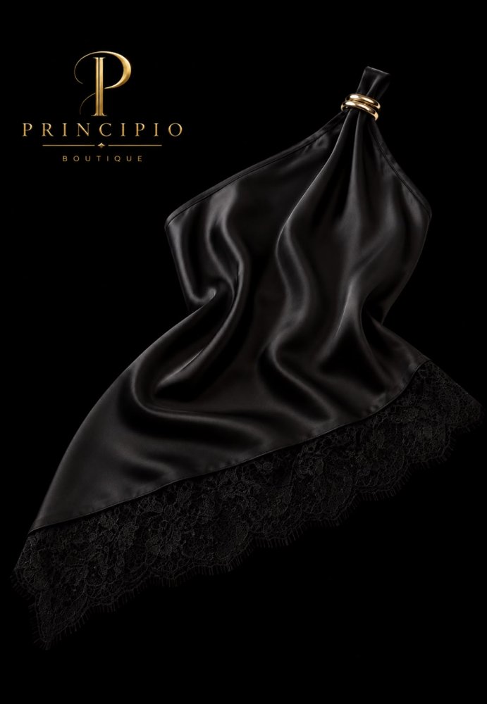 Blusa negra de dama talla M