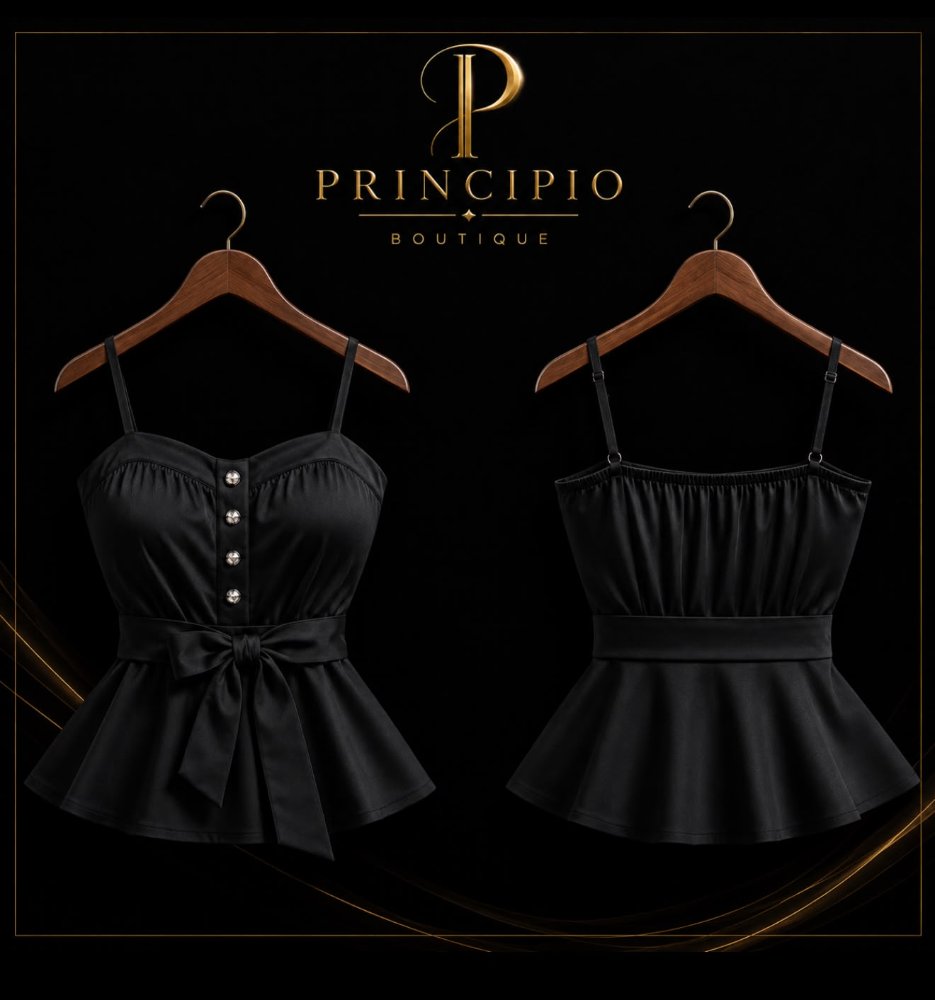 Blusa de dama con tirantes