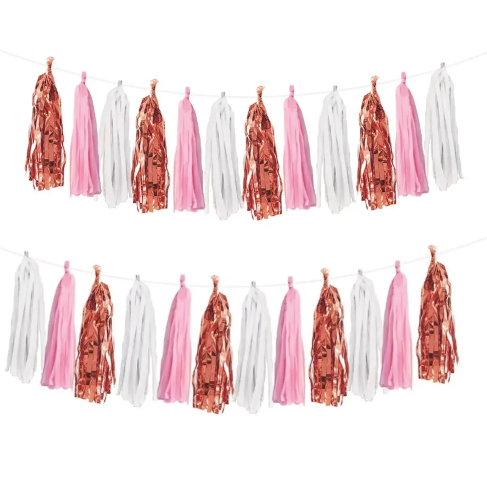 Guirnalda Tassel Rose Gold 2,5 m