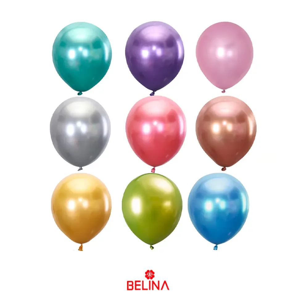 Globos Cromados Pack 25