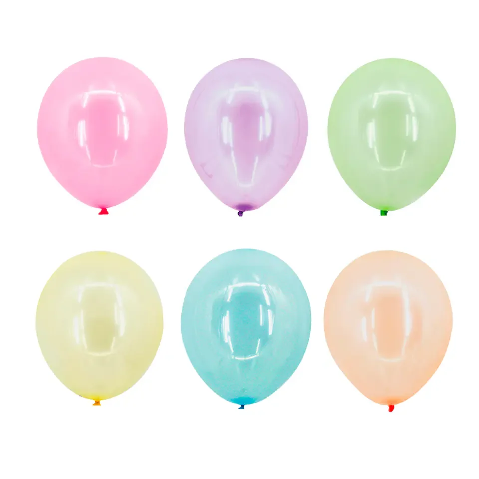 Globos Pasteles Pack 10