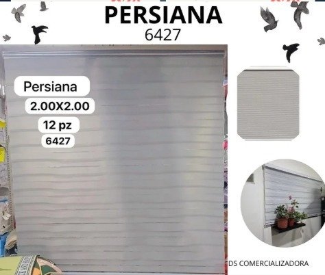 6427     Persiana 2.00X2.00     12pcs