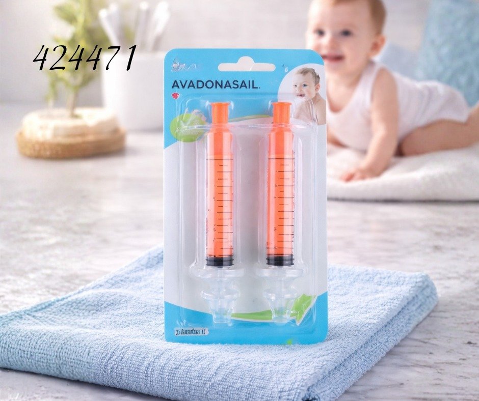 424471     Avadonasail, Irrigador Nasal De Silicona, Juego De 2 Unidades, 10Ml     198pcs