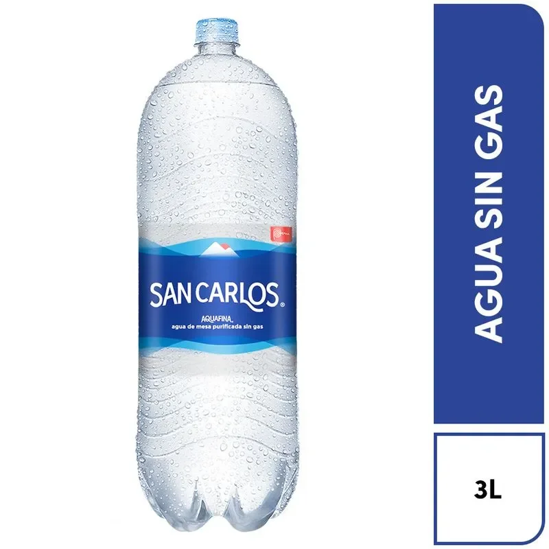 AGUA SAN CARLOS 3 LITROS - MARKET