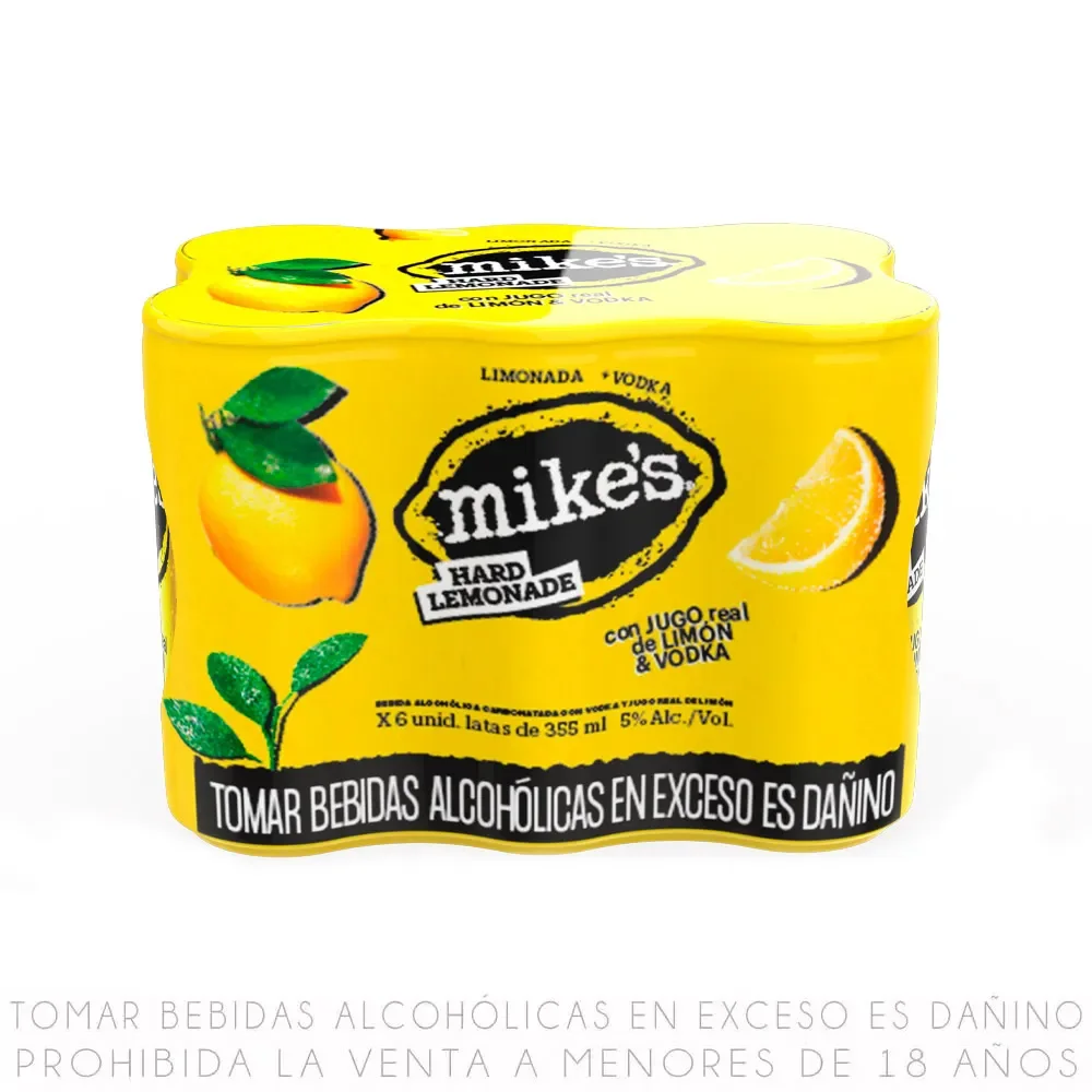 MIKES SIX PACK - LATA (SABOR LIMÓN)