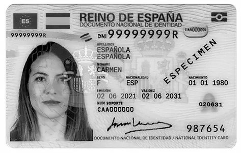 COPIA DNI SIMPLE B/N