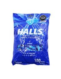 HALLS CARAMELO