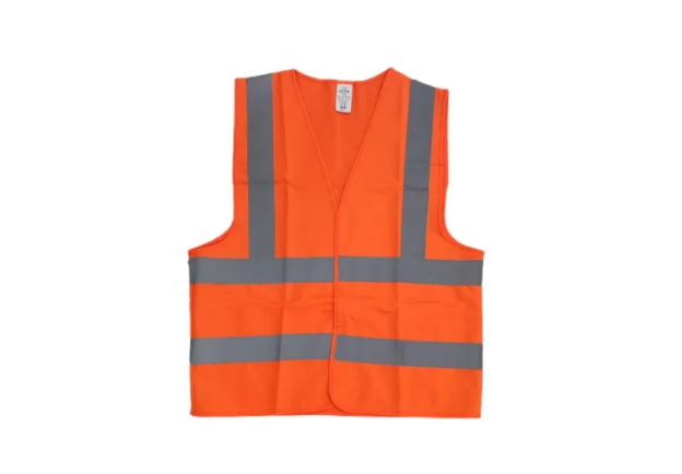 CHALECO REFLECTIVO NARANJA EN H