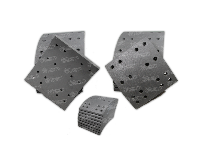 Bloque de freno 4515C Set (8 pcs) Q-FRENO