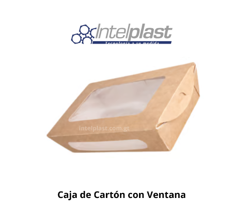 Caja de Cartón con Ventana