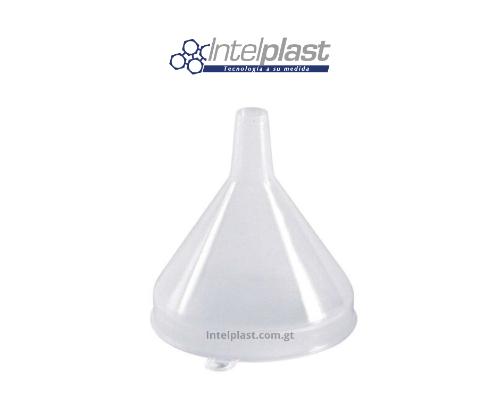 Embudo Plástico Transparente Grande