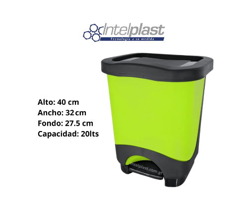 Basurero de Pedal 20lts
