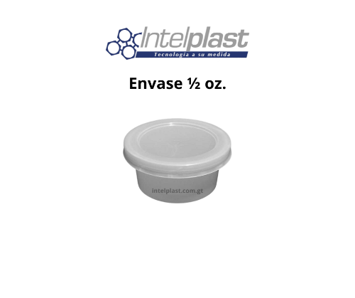Vasito 1/2 oz. con Tapa
