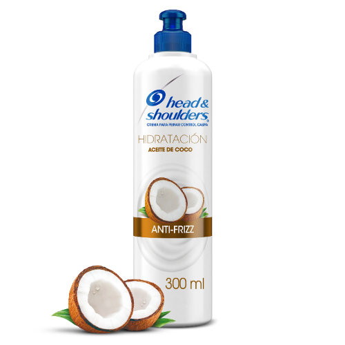 Head and Shoulder Crema Para Peinar 300ML Coco