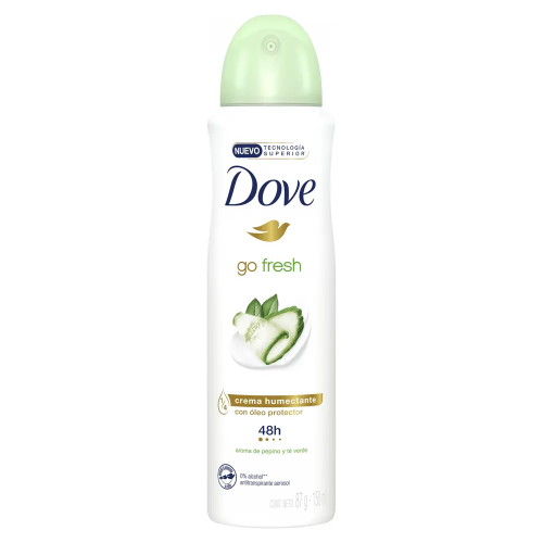 Desodorante Dove Spray Pepino