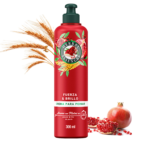 Herbal Crema Para Peinar Roja