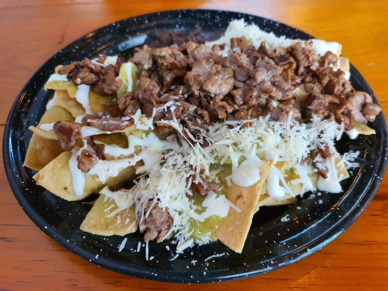 CHILAQUILES CON BISTEC