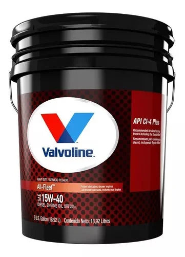 CUBETA DE ACEITE VALVOLINE ALL-FLEET E700 CI-4 PLUS 15W40 cubeta