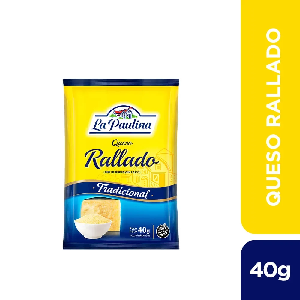 QUESO RALLADO (LA PAULINA) 50GR