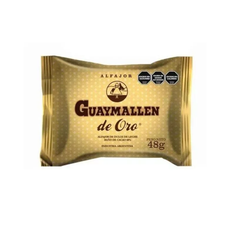GUAYMALLEN ALFAJOR ORO X48GR