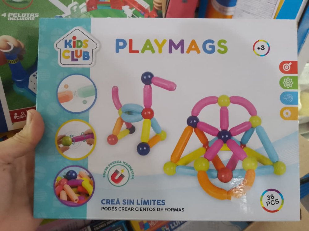 BLOQUES MAGNETICOS X36 PIEZAS