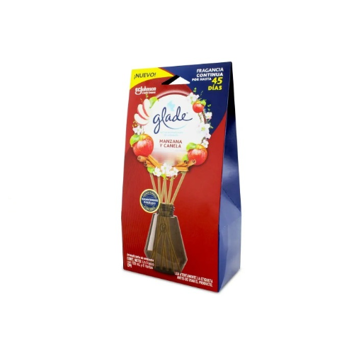 AMBIENTADOR GLADE VARITA MANZANA CANELA 100CC